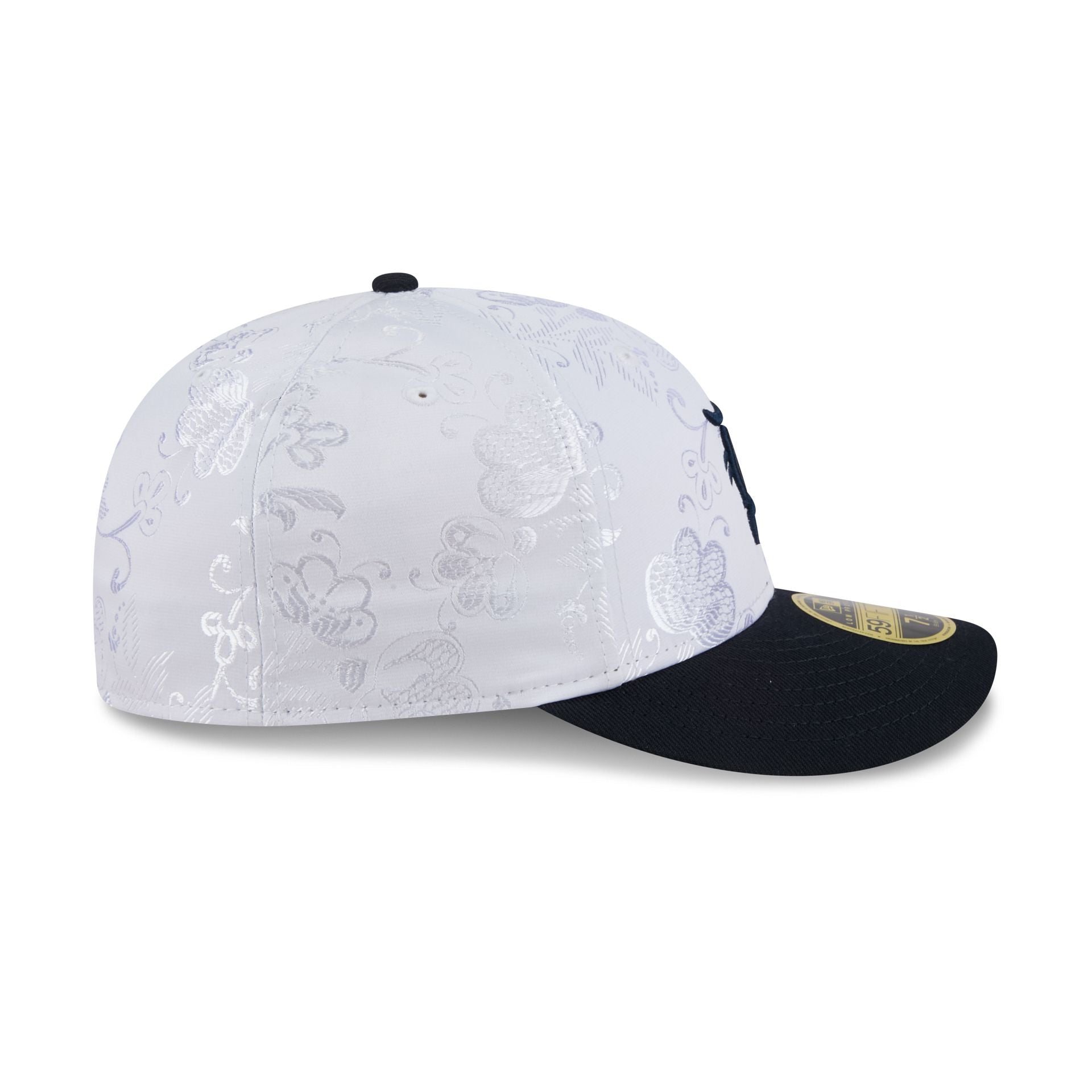 Detroit Tigers Floral Shine Low Profile 59FIFTY Fitted Hat