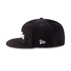 Golden State Warriors Black Velvet 59FIFTY Fitted Hat