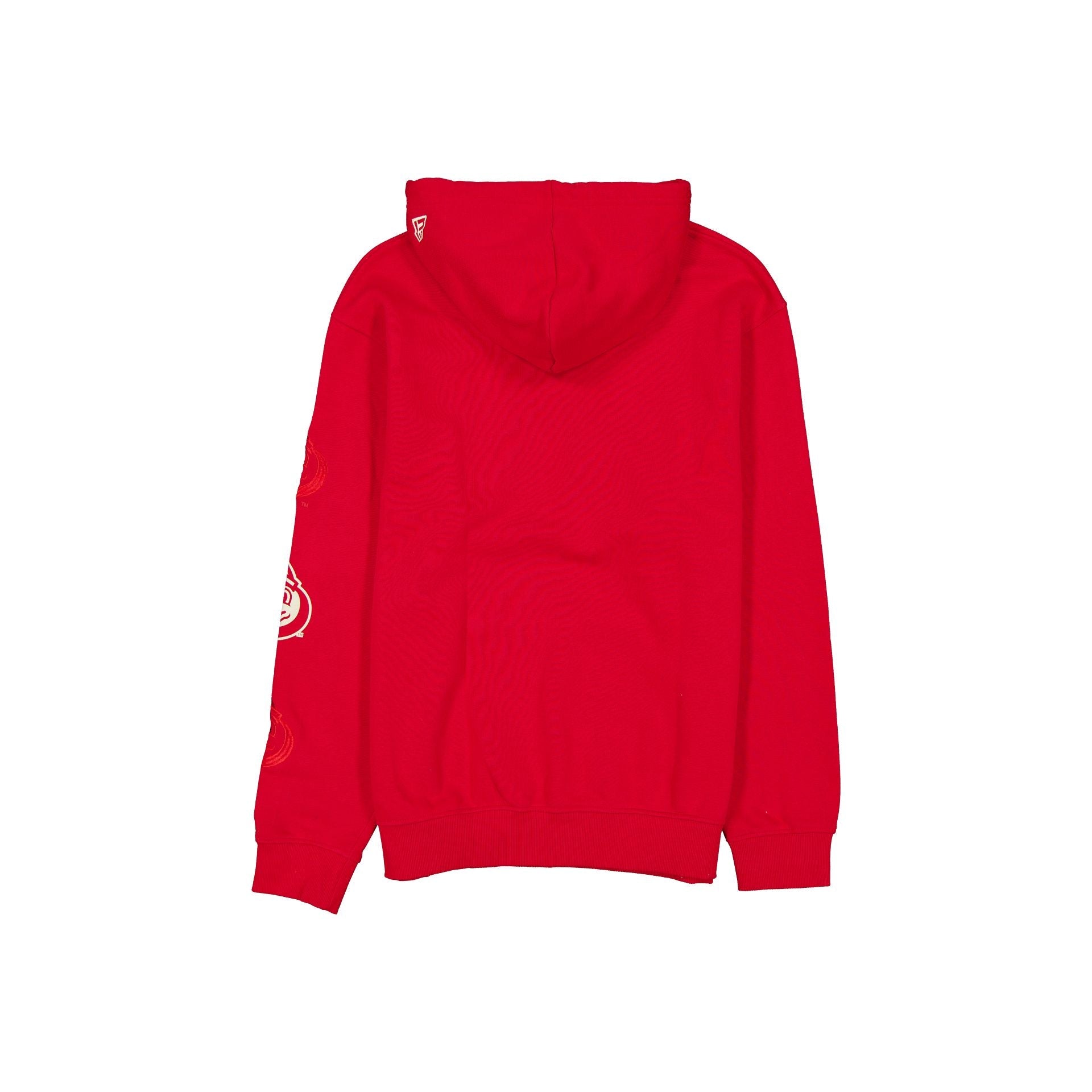 Ohio State Buckeyes Overlay Red Hoodie