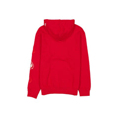 Ohio State Buckeyes Overlay Red Hoodie