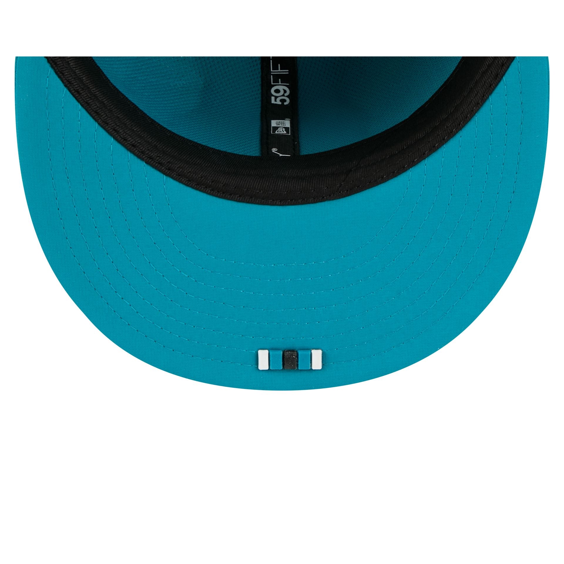 Jacksonville Jaguars 2025 Sideline Hot Weather 59FIFTY Fitted Hat