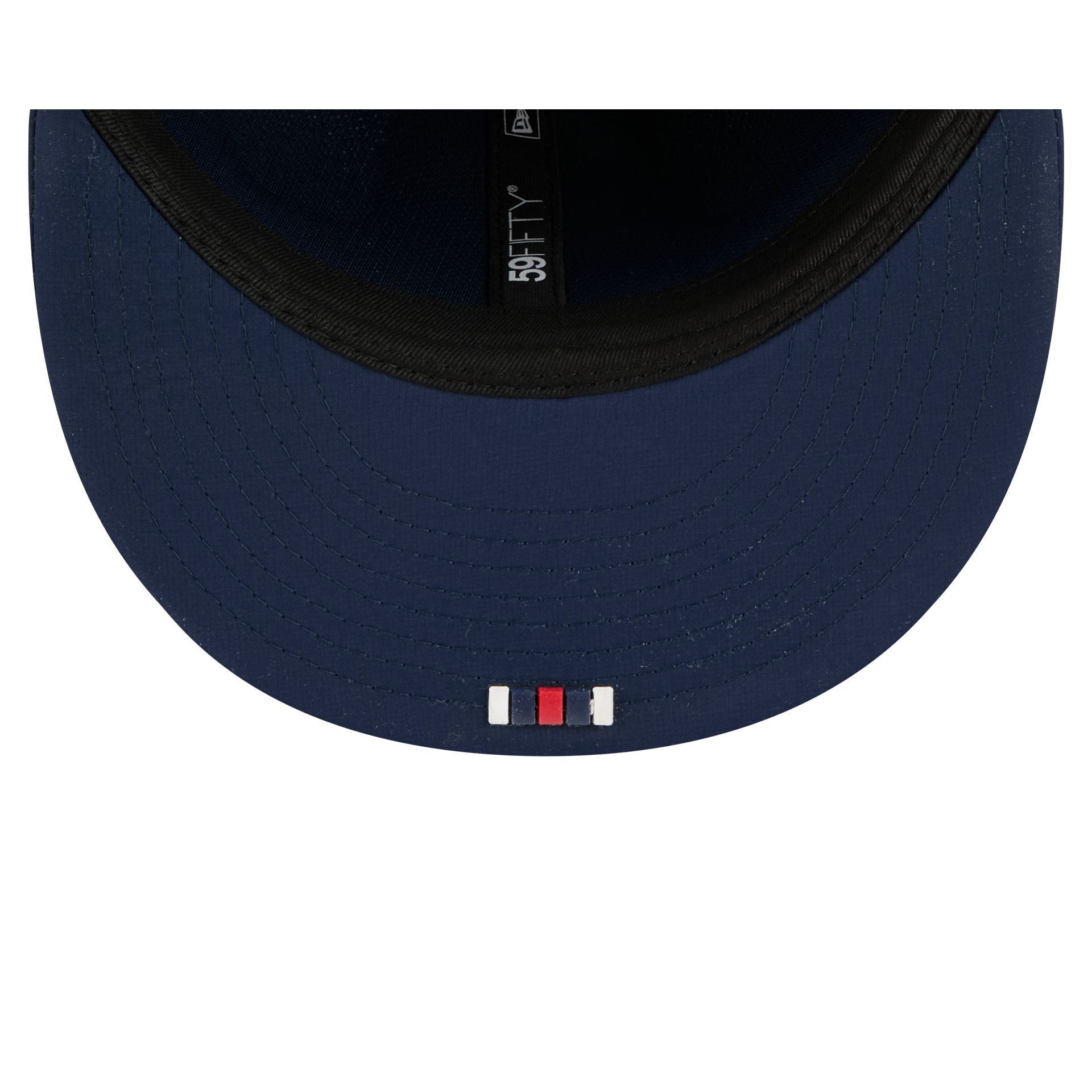 New England Patriots 2025 Sideline Hot Weather 59FIFTY Fitted Hat