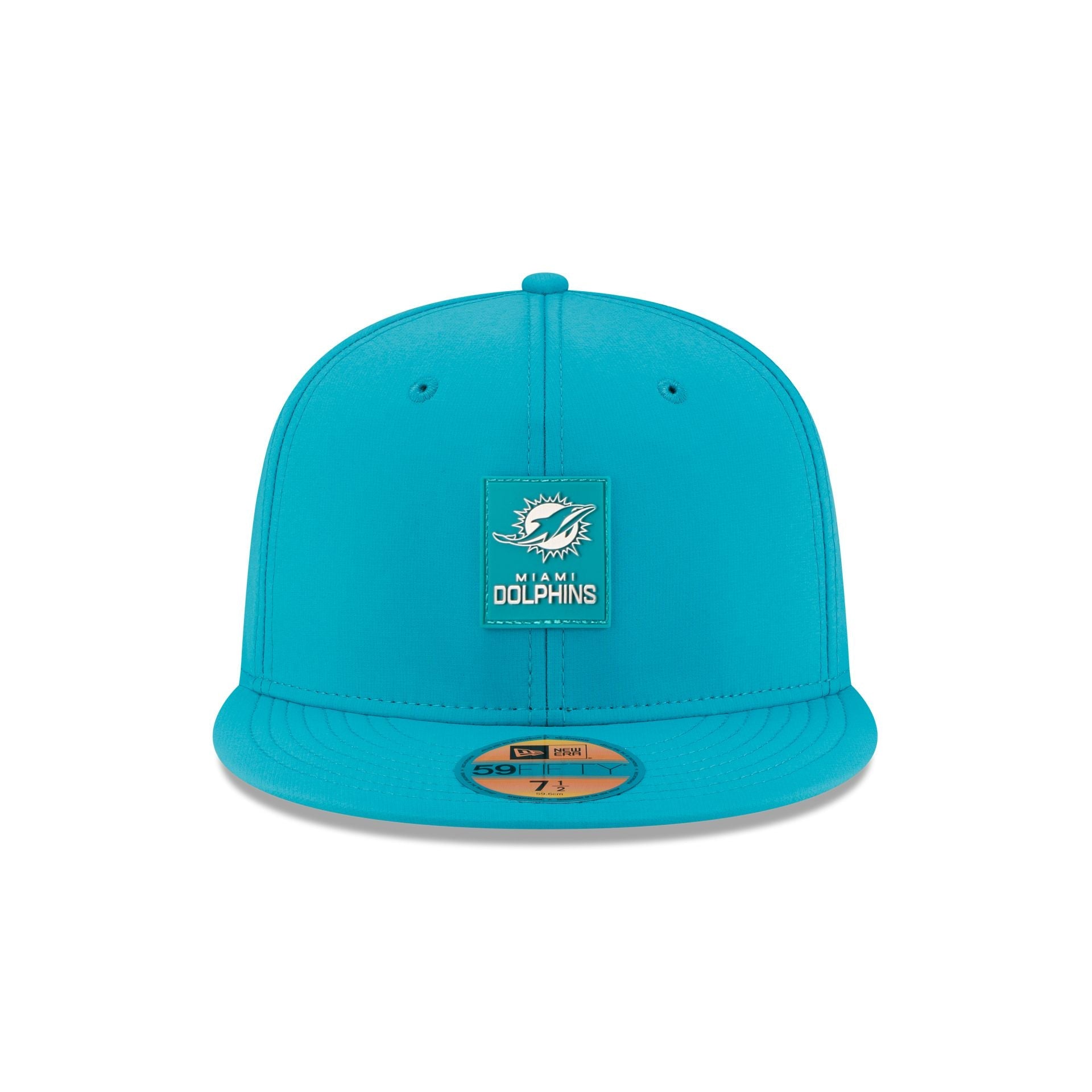 Miami Dolphins 2025 Sideline Hot Weather 59FIFTY Fitted Hat
