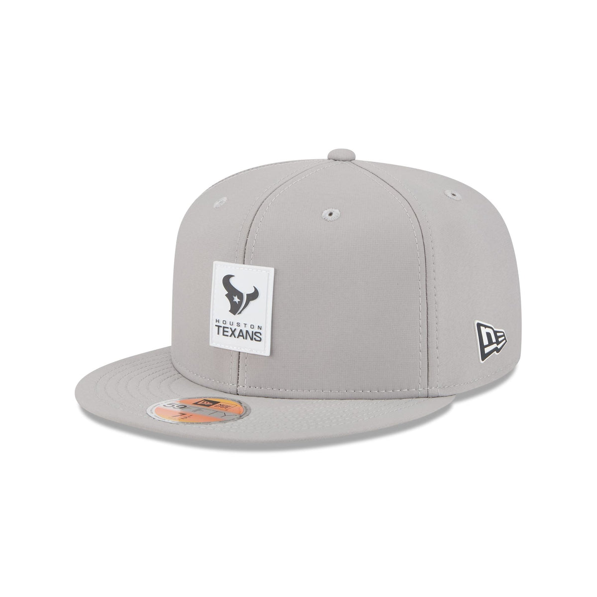 Houston Texans 2025 Sideline Hot Weather Gray 59FIFTY Fitted Hat