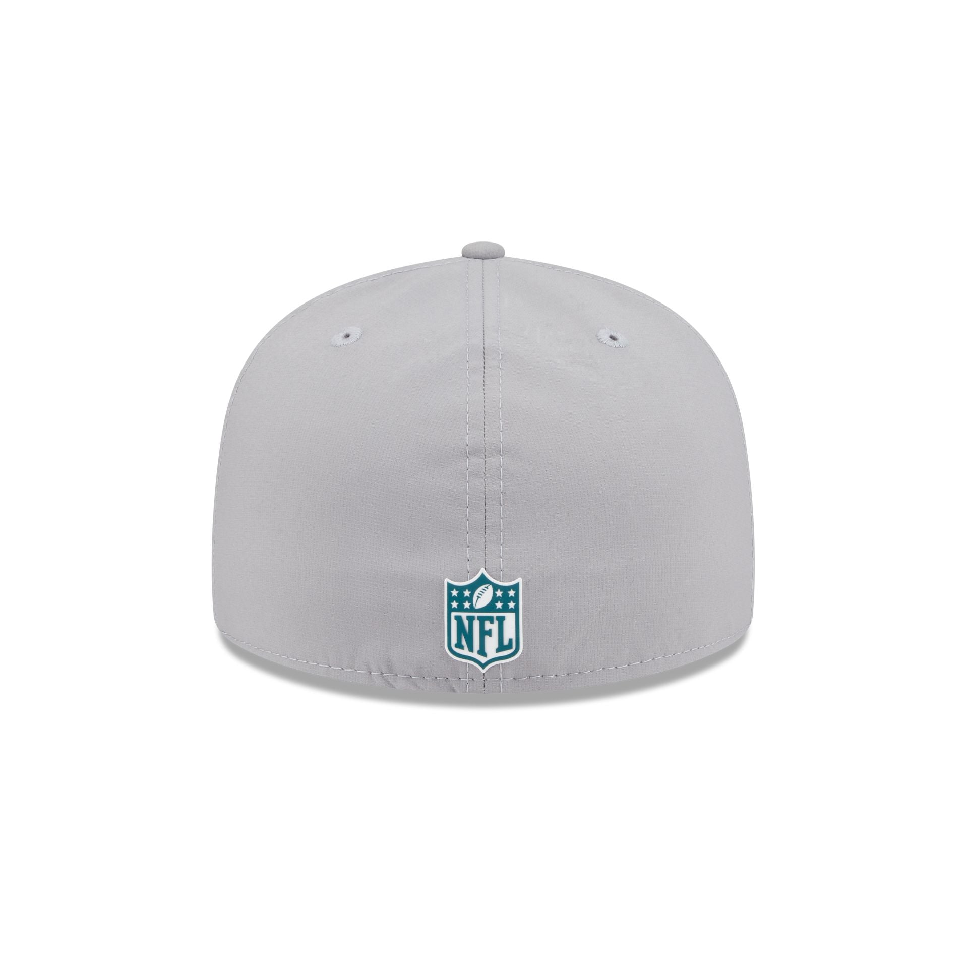 Philadelphia Eagles 2025 Sideline Hot Weather Gray 59FIFTY Fitted Hat