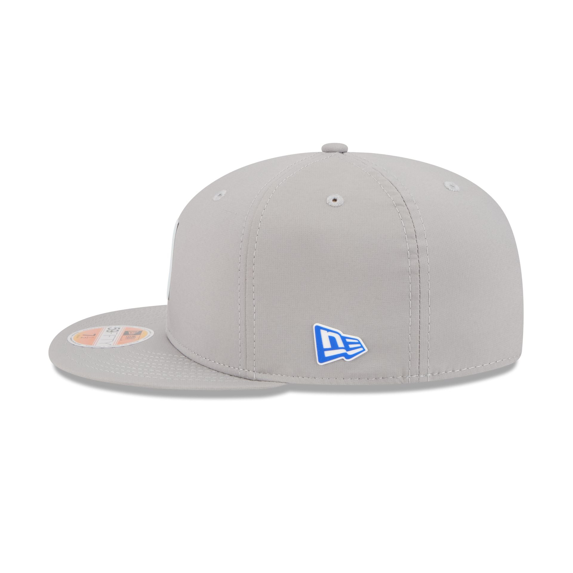 Los Angeles Rams 2025 Sideline Hot Weather Gray 59FIFTY Fitted Hat
