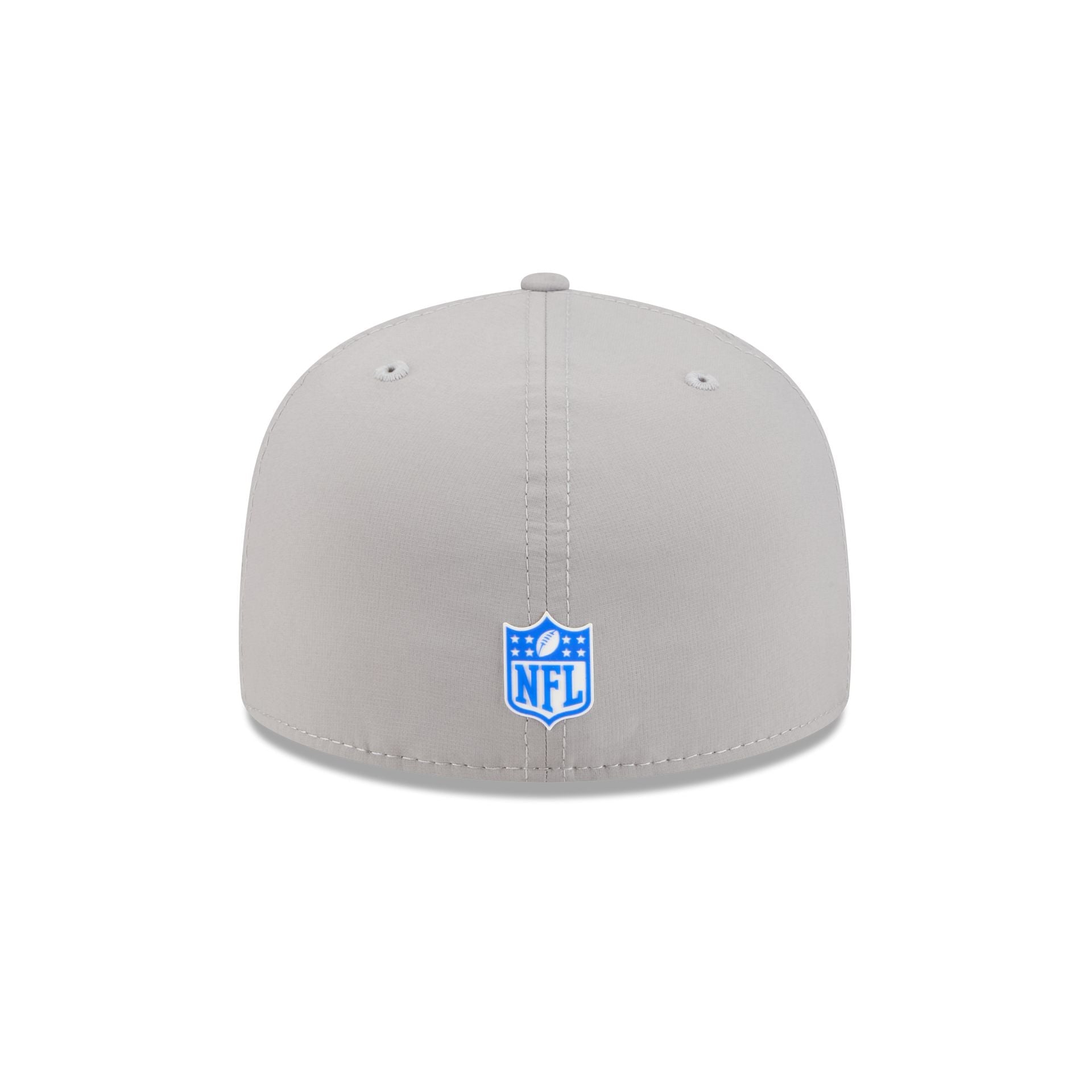 Los Angeles Rams 2025 Sideline Hot Weather Gray 59FIFTY Fitted Hat
