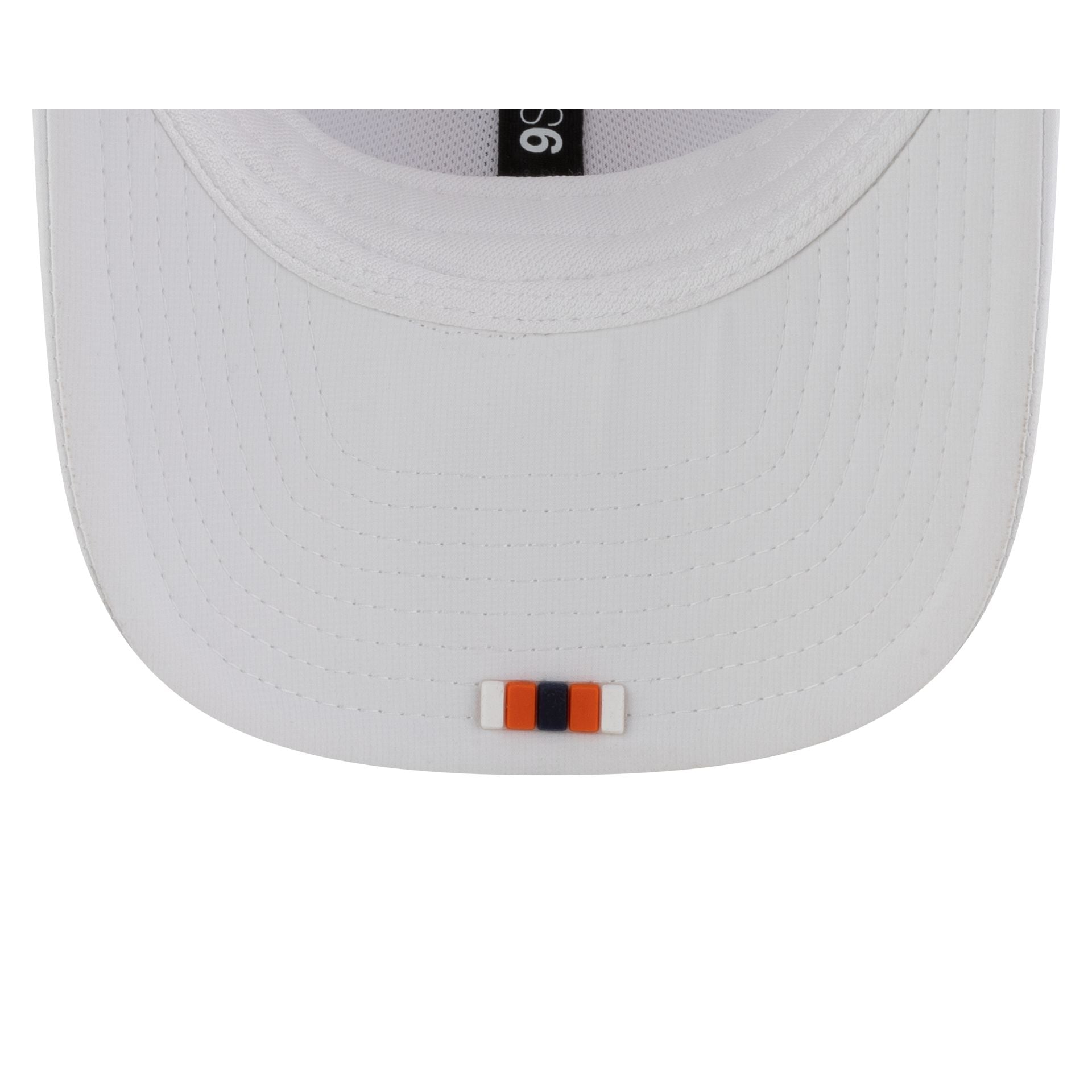 Denver Broncos 2025 Sideline Hot Weather White 9SEVENTY Trucker Hat