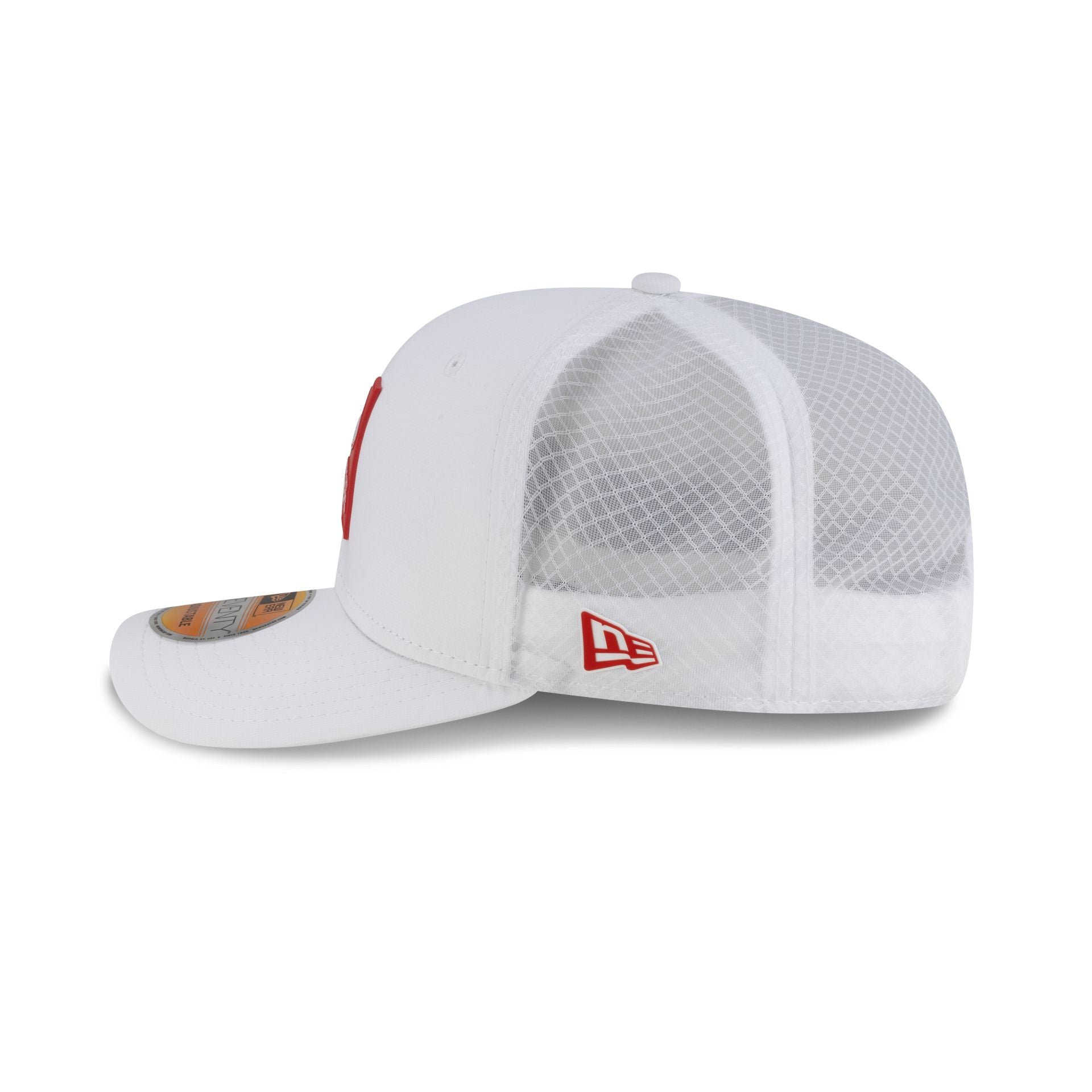 Kansas City Chiefs 2025 Sideline Hot Weather White 9SEVENTY Trucker Hat