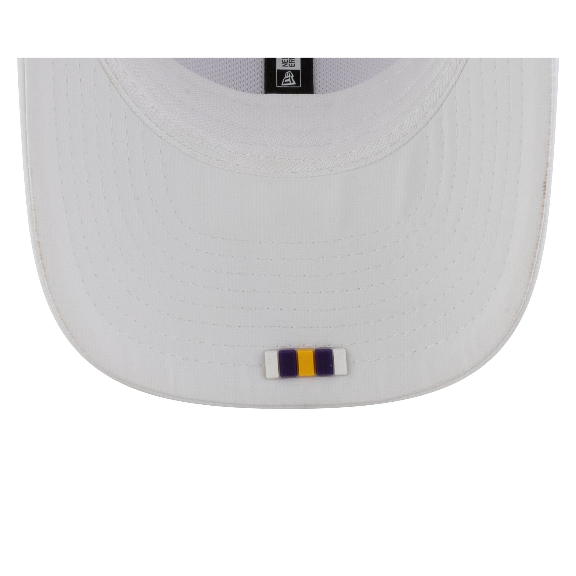 Minnesota Vikings 2025 Sideline Hot Weather White 9SEVENTY Trucker Hat
