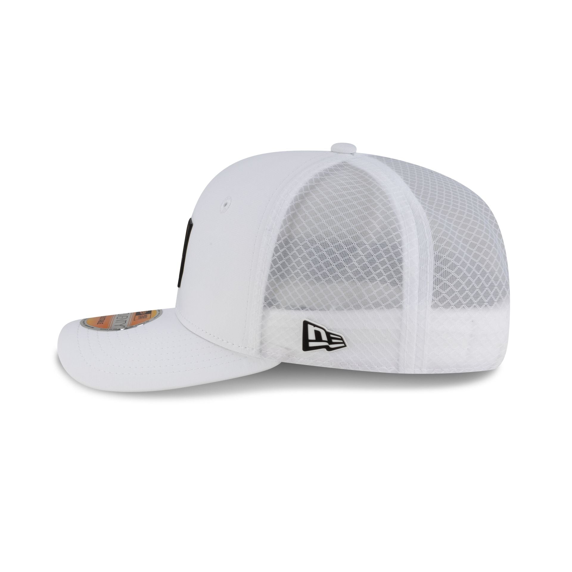 Pittsburgh Steelers 2025 Sideline Hot Weather White 9SEVENTY Trucker Hat