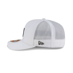 Pittsburgh Steelers 2025 Sideline Hot Weather White 9SEVENTY Trucker Hat
