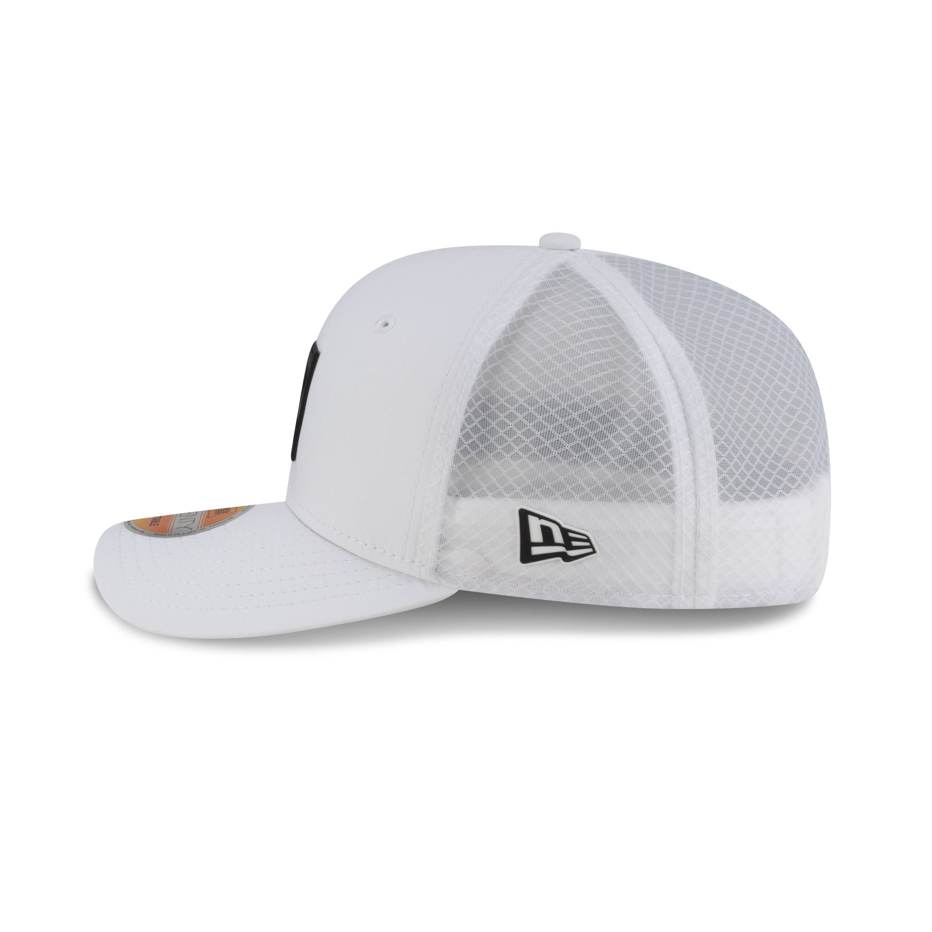 Houston Texans 2025 Sideline Hot Weather White 9SEVENTY Trucker Hat