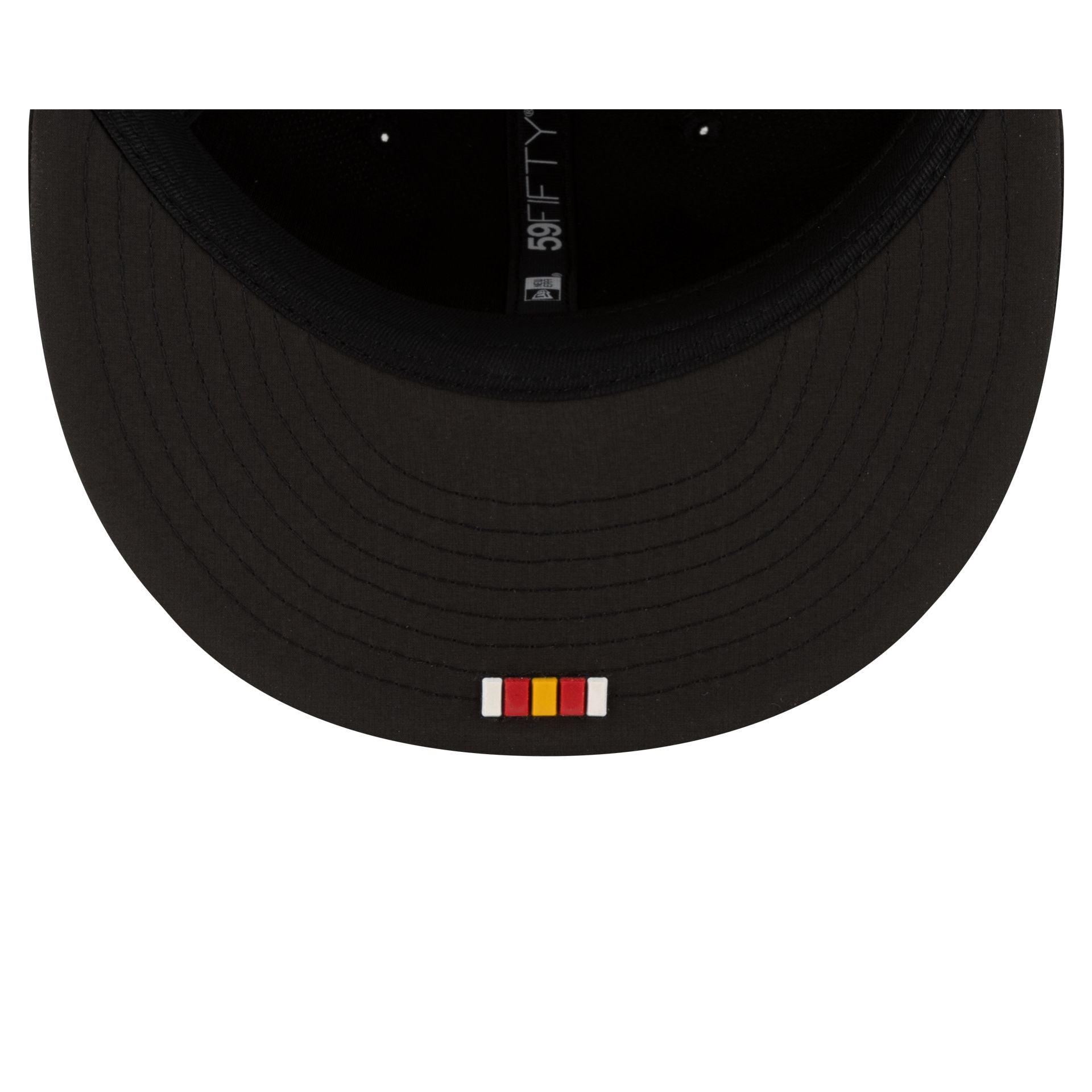 Kansas City Chiefs 2025 Sideline Hot Weather Black 59FIFTY Fitted Hat