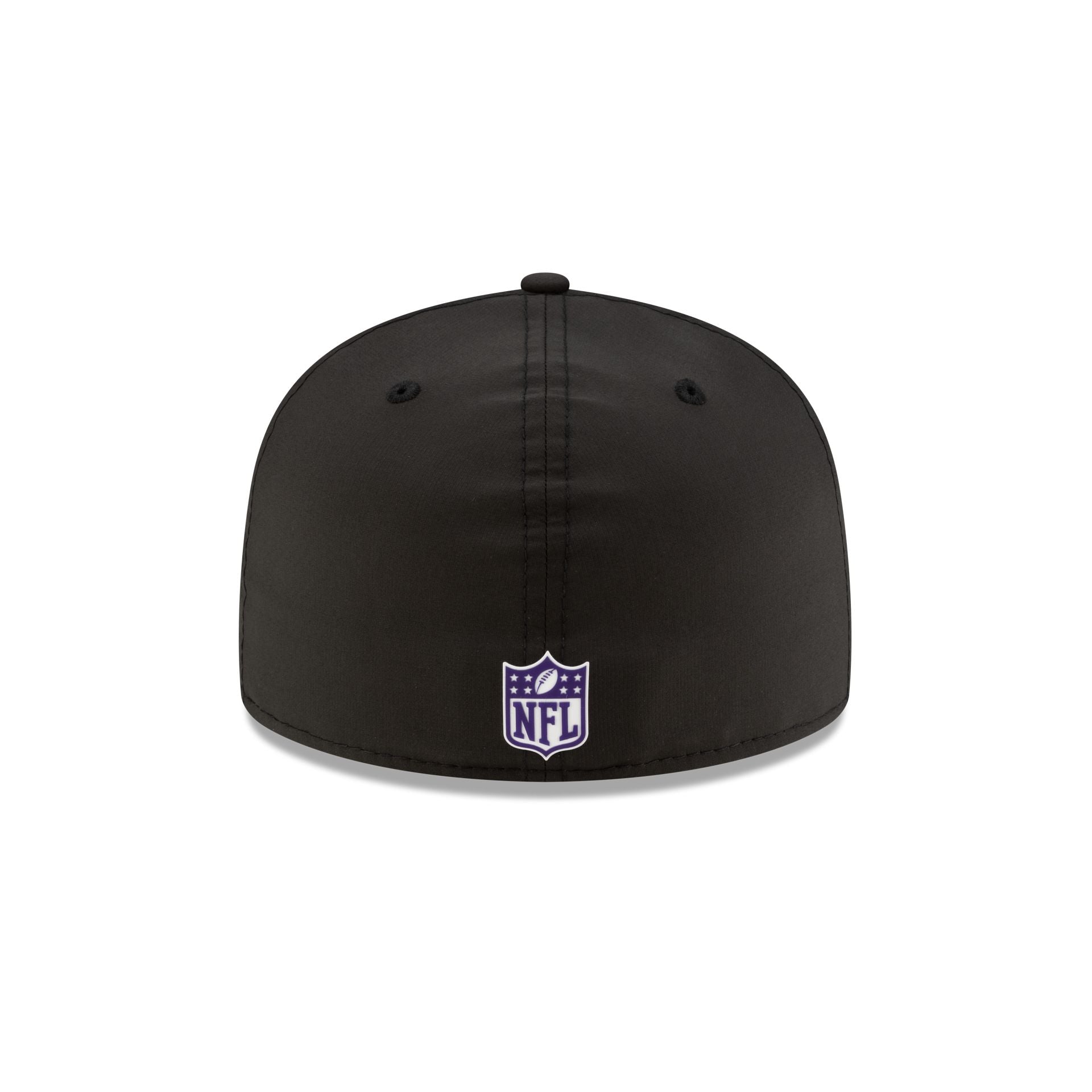 Minnesota Vikings 2025 Sideline Hot Weather Black 59FIFTY Fitted Hat