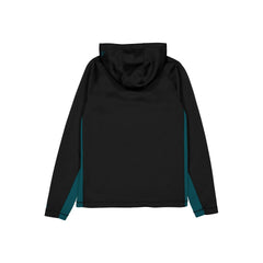 Philadelphia Eagles Combine Black Full-Zip Hoodie