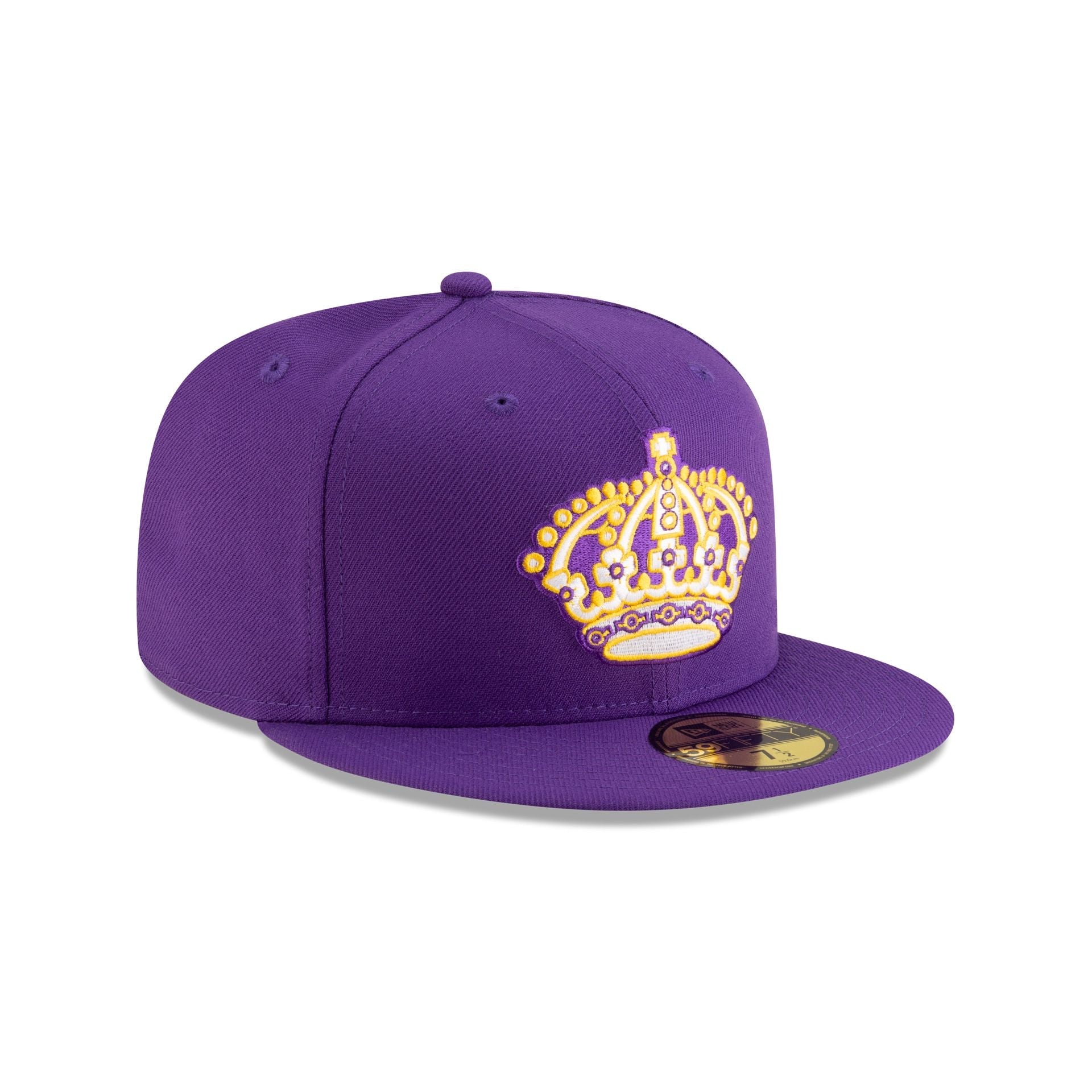 Los Angeles Kings Basic Purple 59FIFTY Fitted Hat