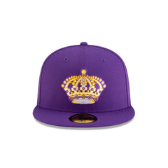 Los Angeles Kings Basic Purple 59FIFTY Fitted Hat