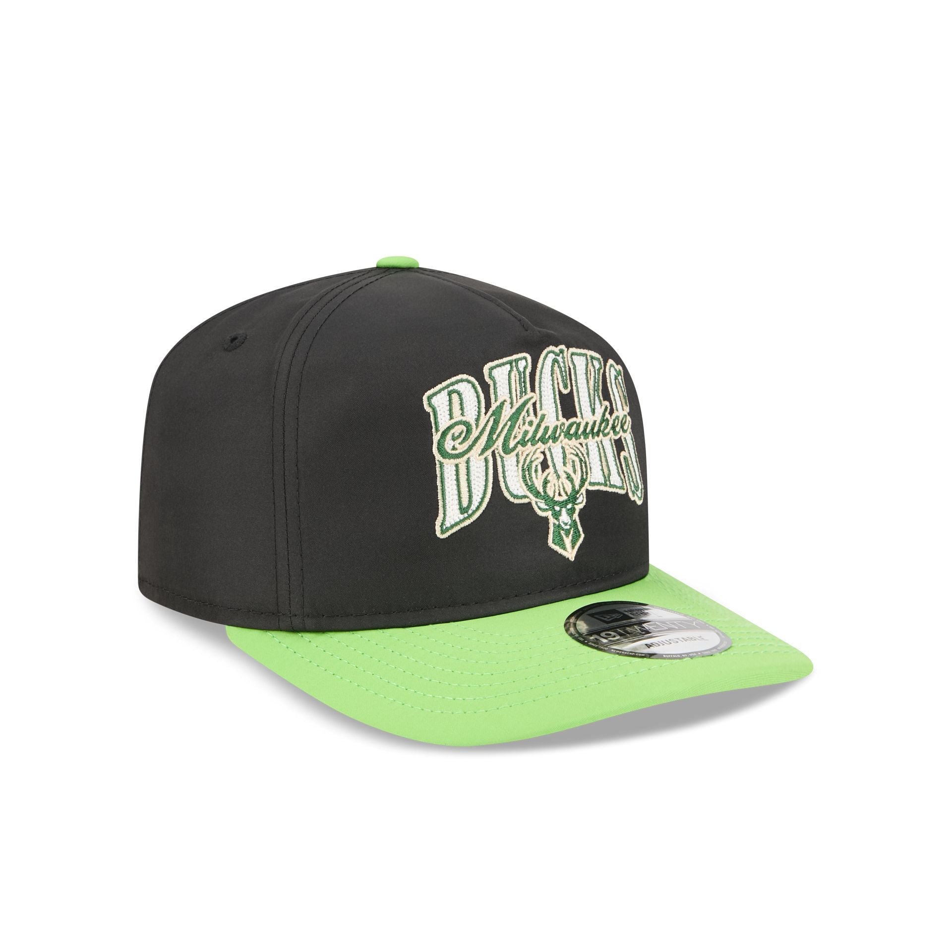 Milwaukee Bucks Dual Logo 19TWENTY Adjustable Hat