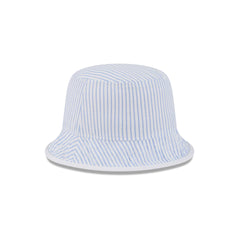 New Era Cap Sky Blue Pinstripe Bucket Hat