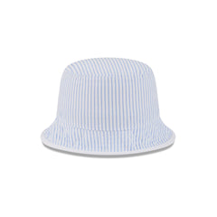 New Era Cap Sky Blue Pinstripe Bucket Hat