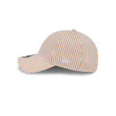 New Era Cap Orange Pinstripe 9TWENTY Adjustable Hat