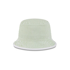 New Era Cap Lime Green Pinstripe Bucket Hat
