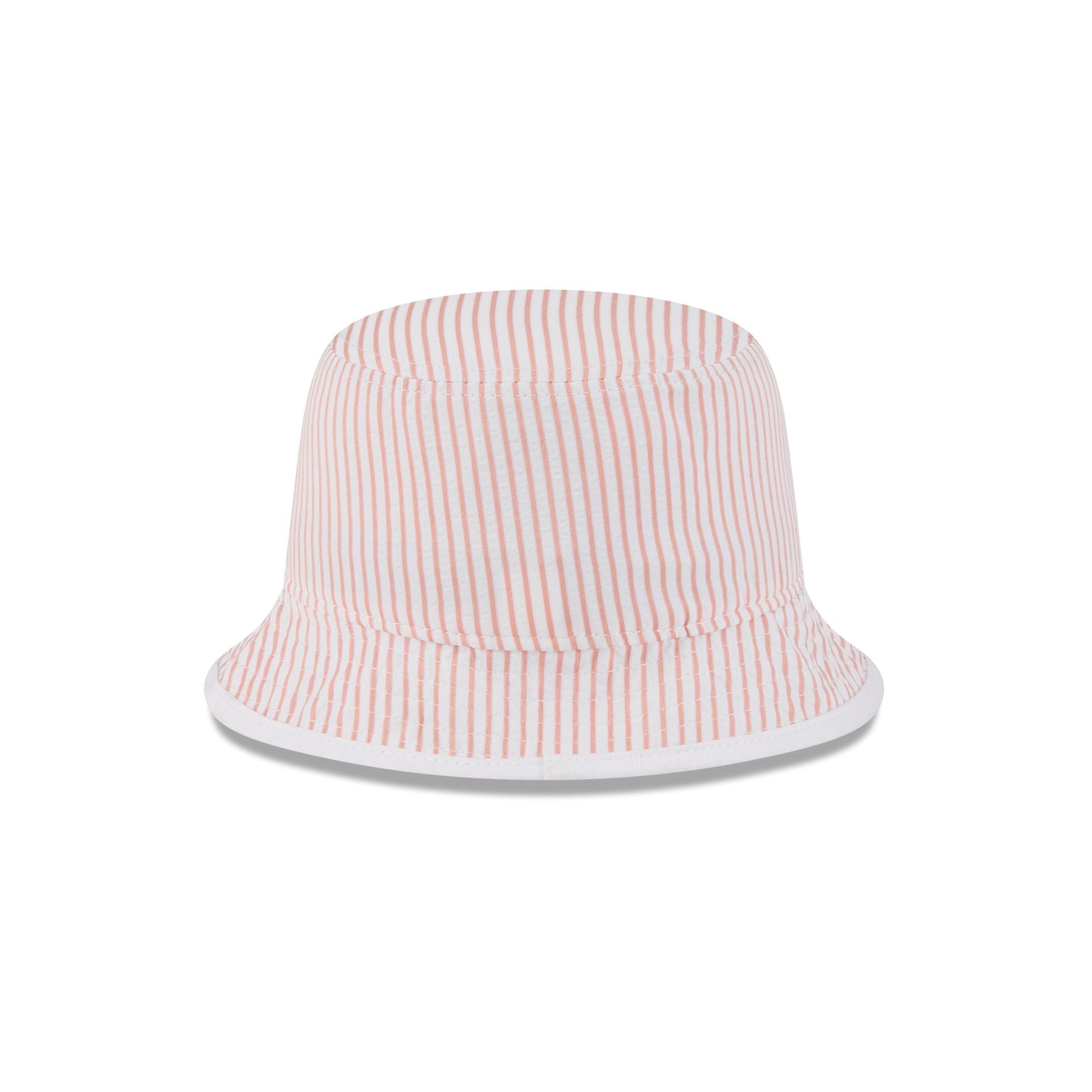 New Era Cap Peach Pinstripe Bucket Hat