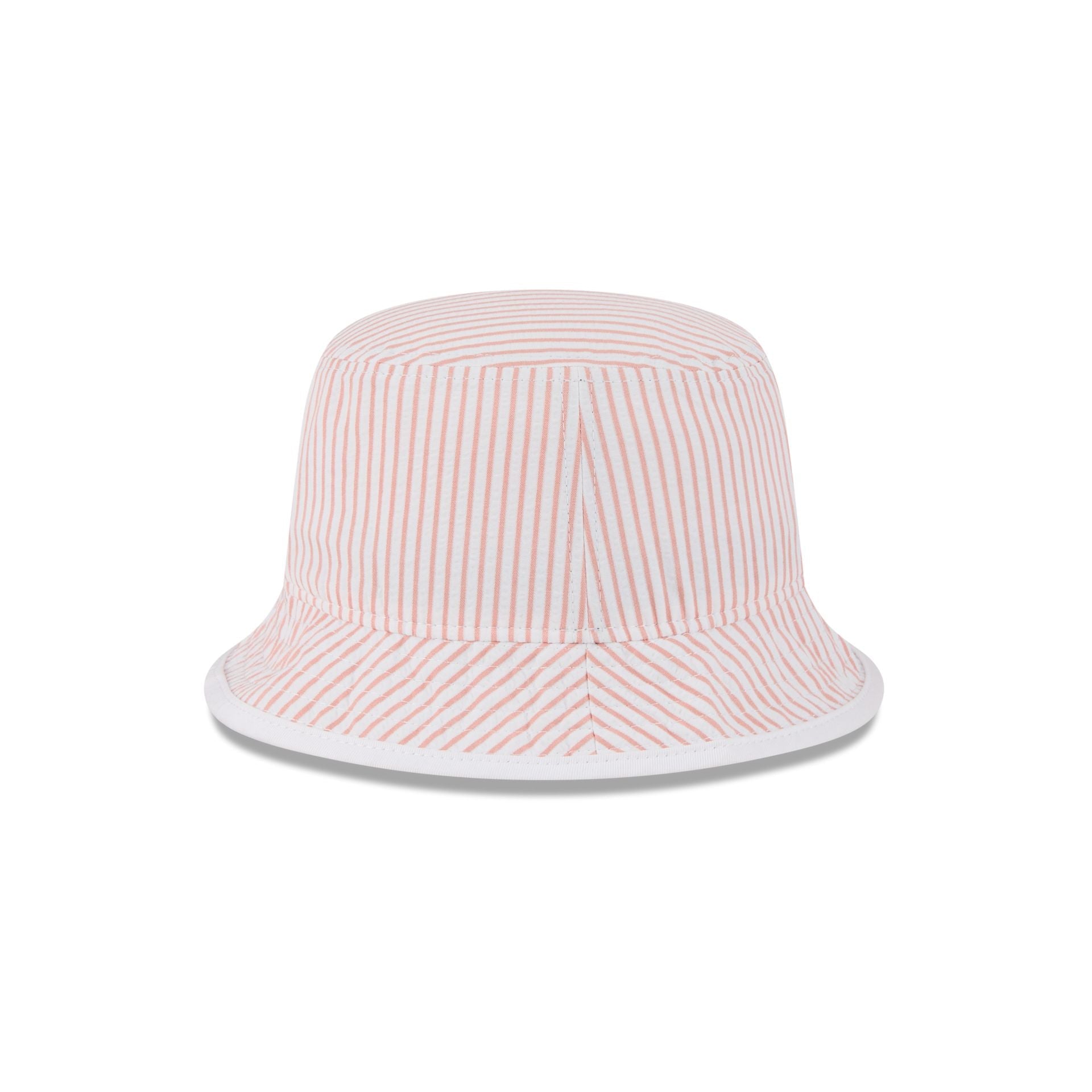 New Era Cap Peach Pinstripe Bucket Hat