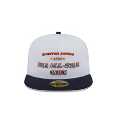 Houston Astros Summer Derby White 59FIFTY A-Frame Fitted Hat