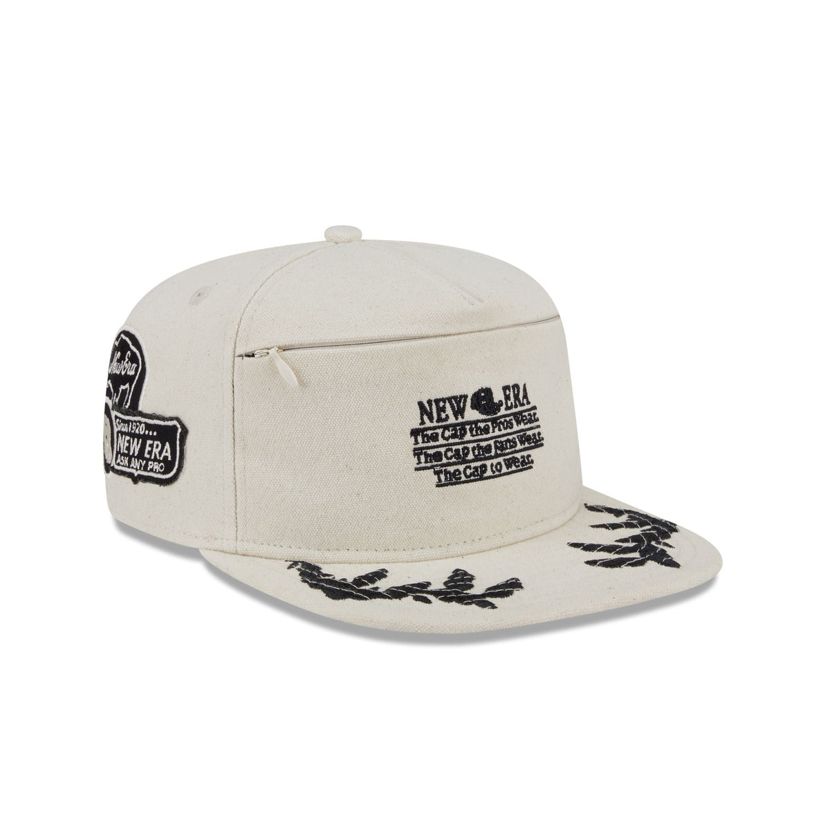 New Era Cap Front Zip 59FIFTY A-Frame Fitted Hat