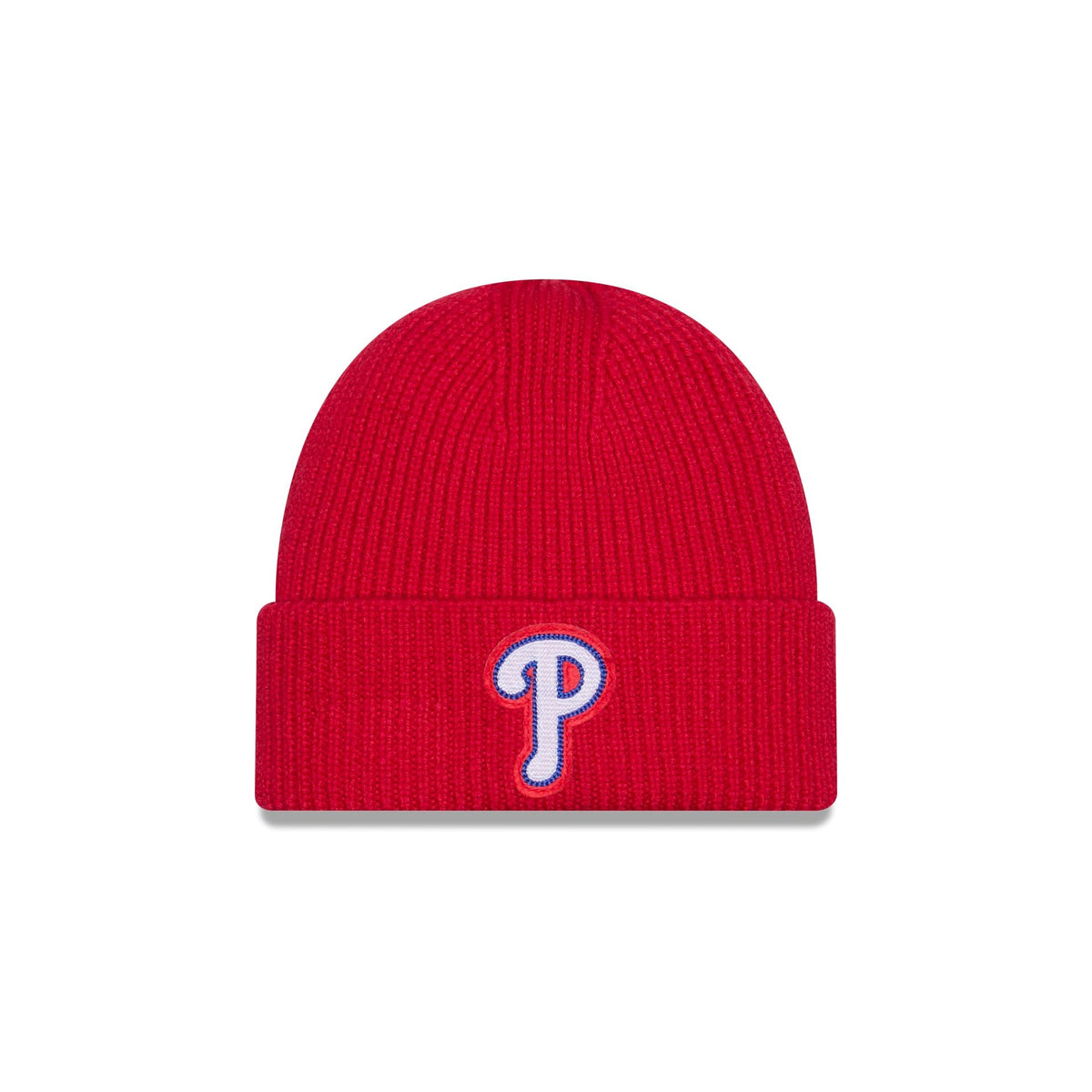 Philadelphia Phillies Short Skull Cuff Knit Beanie Hat