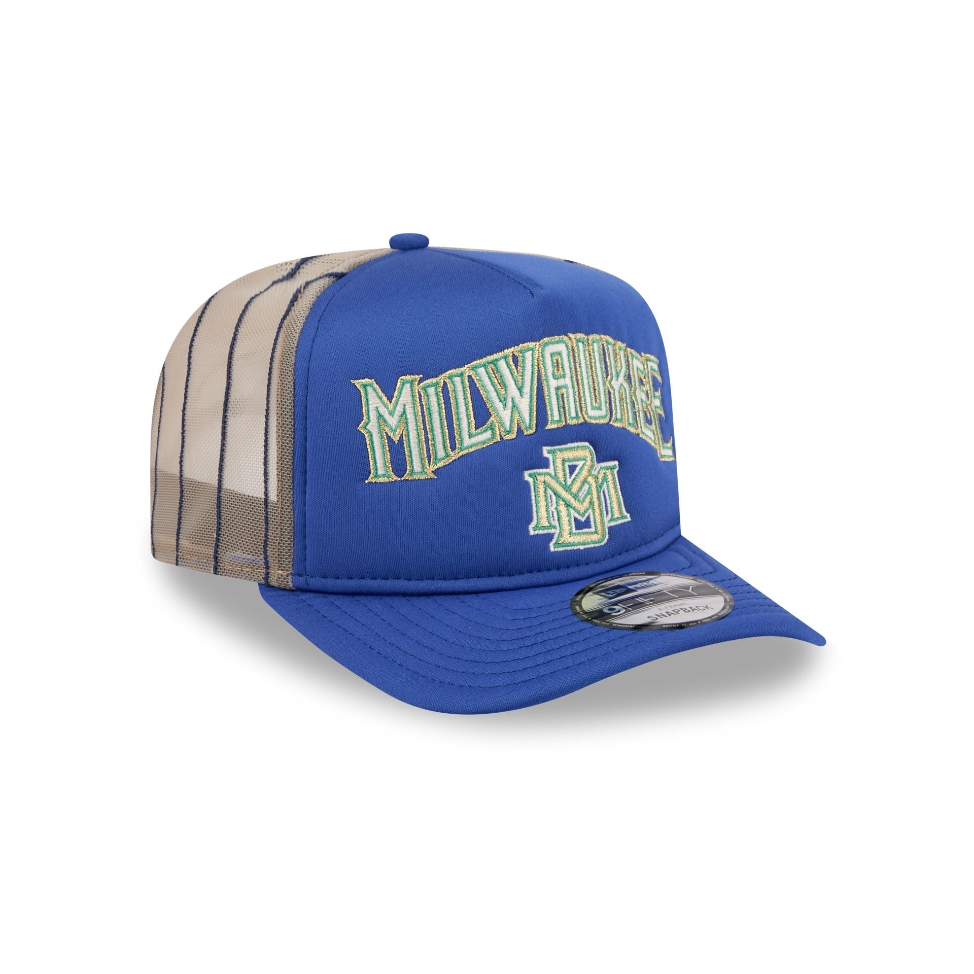 Milwaukee Brewers Arched 9FIFTY A-Frame Trucker Hat