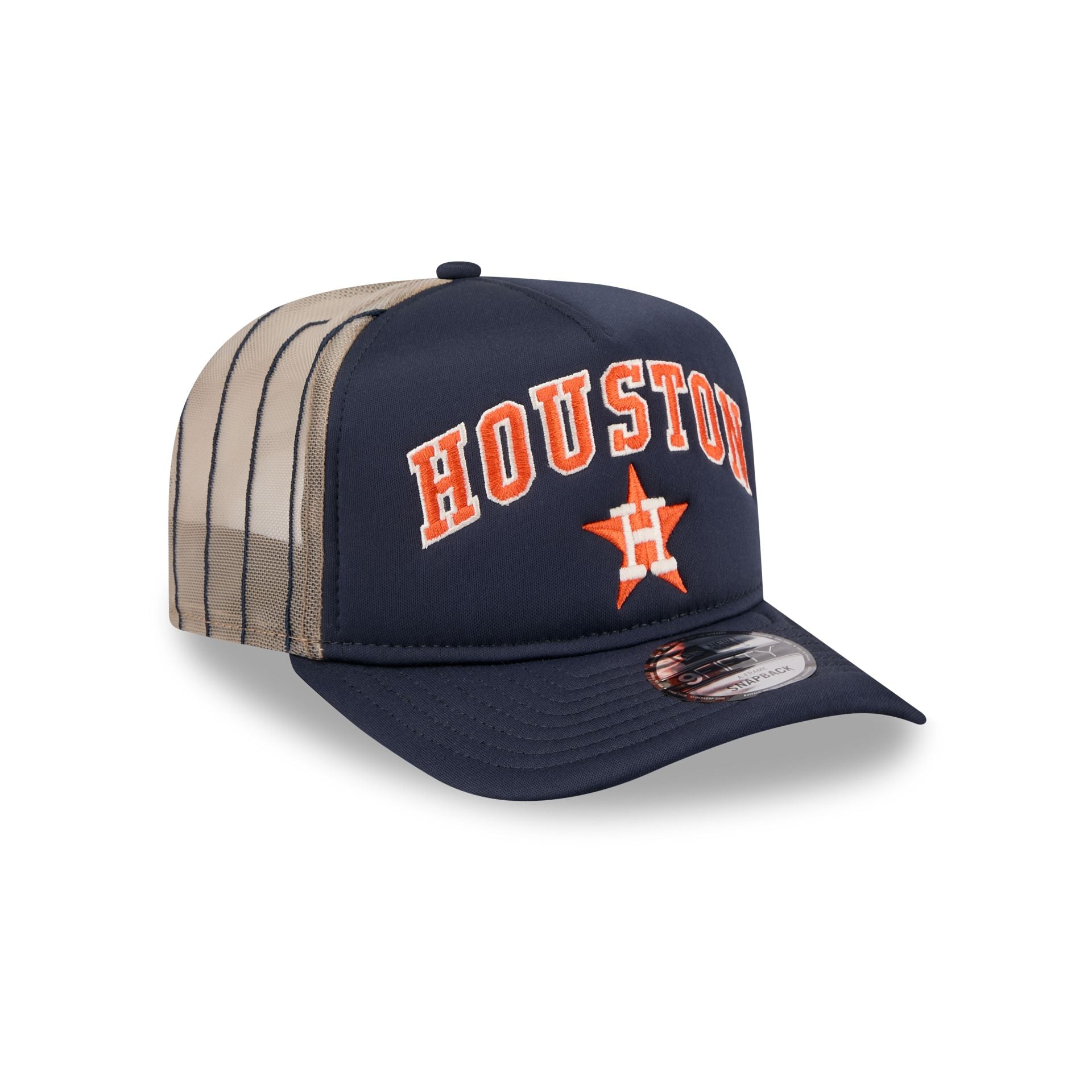 Houston Astros Arched 9FIFTY A-Frame Trucker Hat