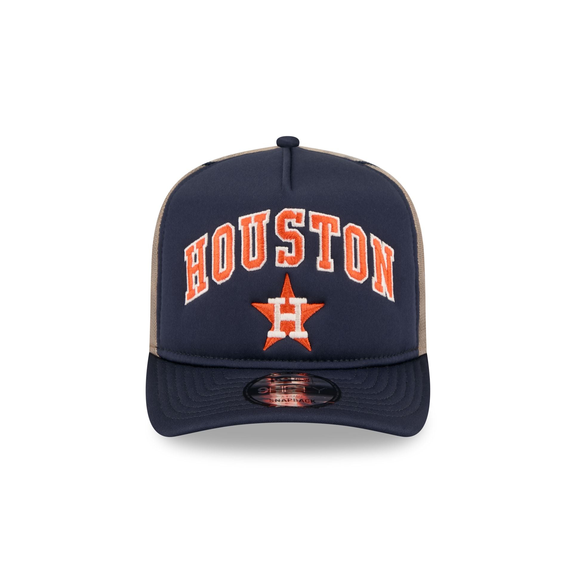Houston Astros Arched 9FIFTY A-Frame Trucker Hat