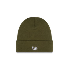 New Era Cap Basic Olive Green Knit Beanie Hat