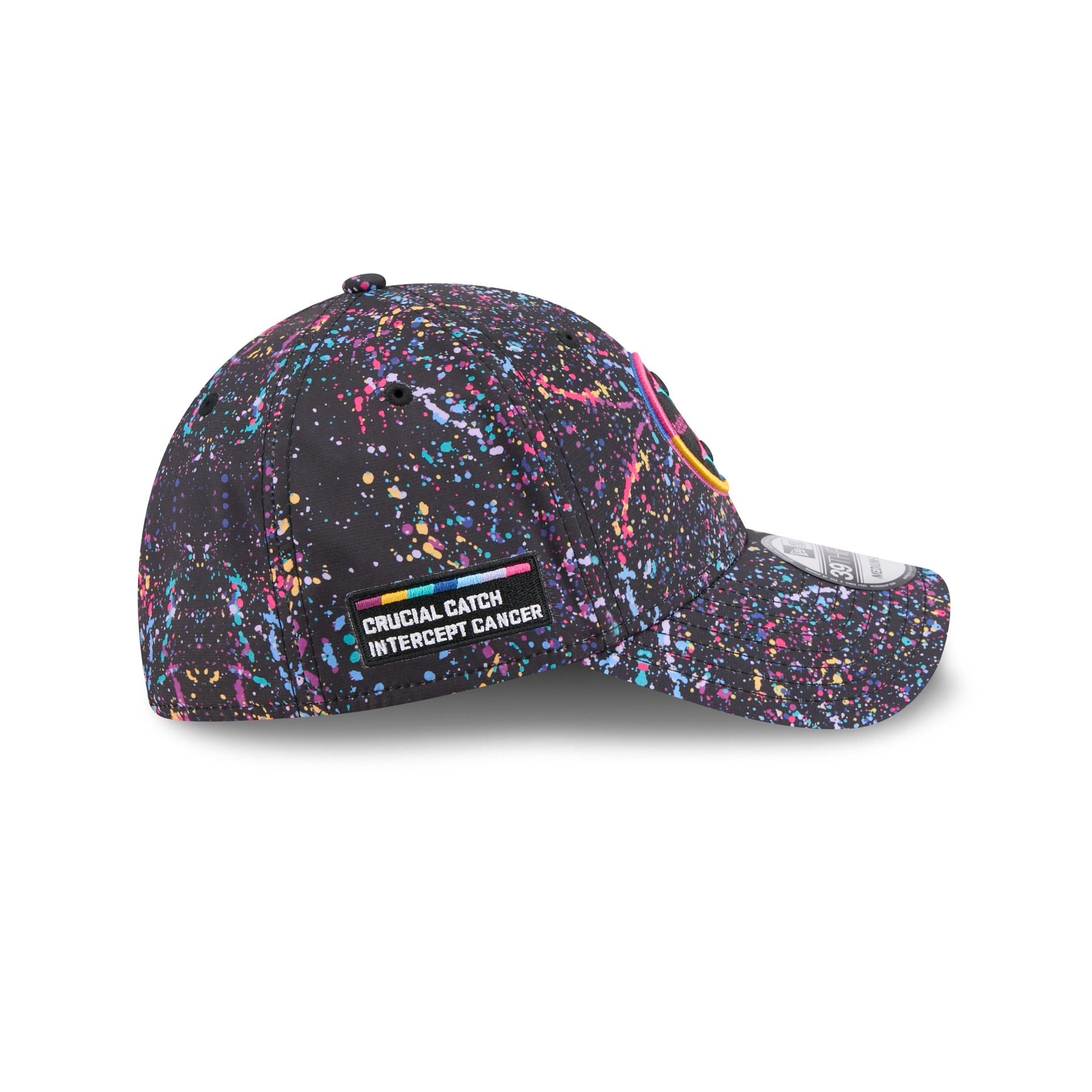 Pittsburgh Steelers 2025 Crucial Catch 39THIRTY Stretch Fit Hat