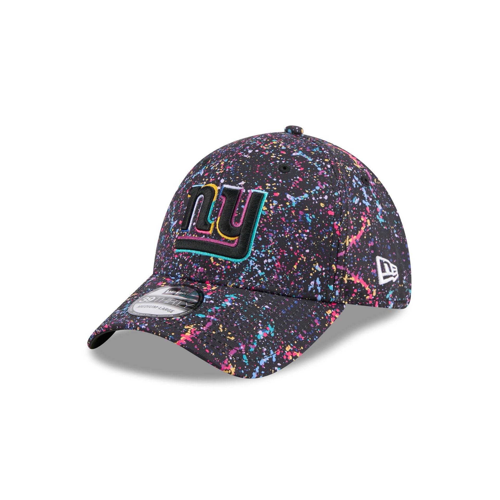 New York Giants 2025 Crucial Catch 39THIRTY Stretch Fit Hat