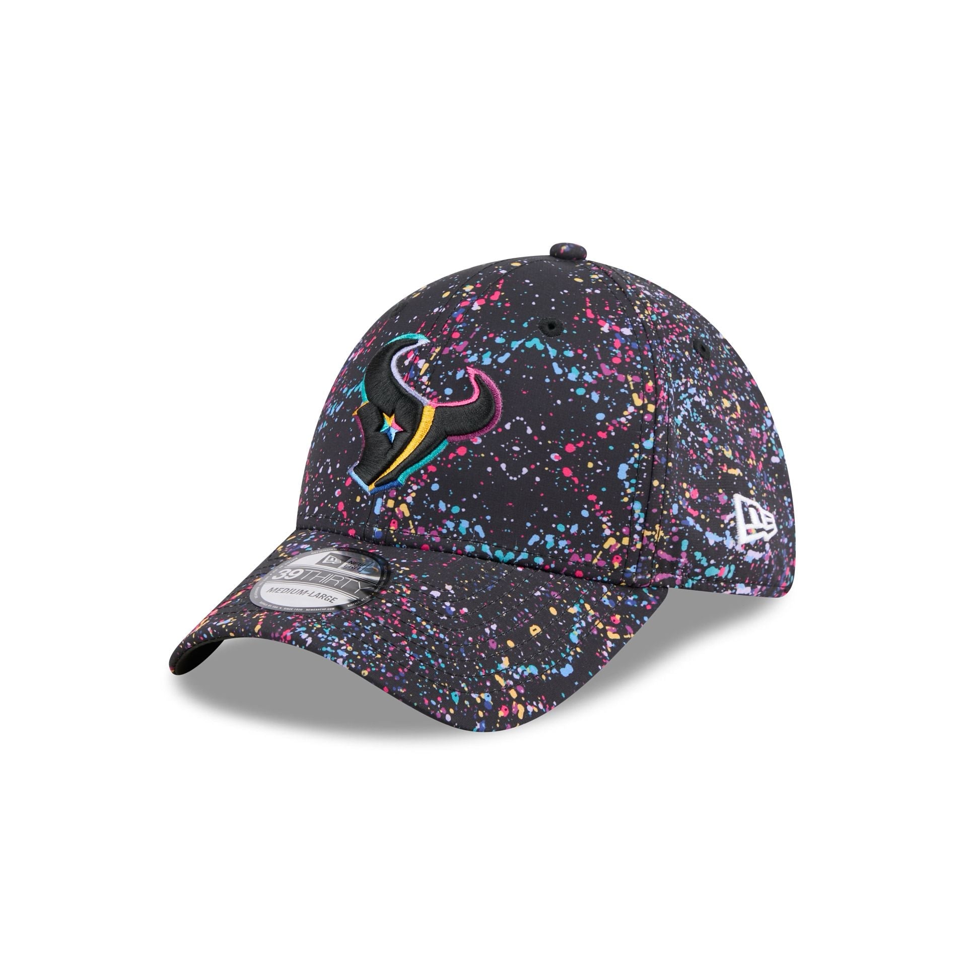 Houston Texans 2025 Crucial Catch 39THIRTY Stretch Fit Hat