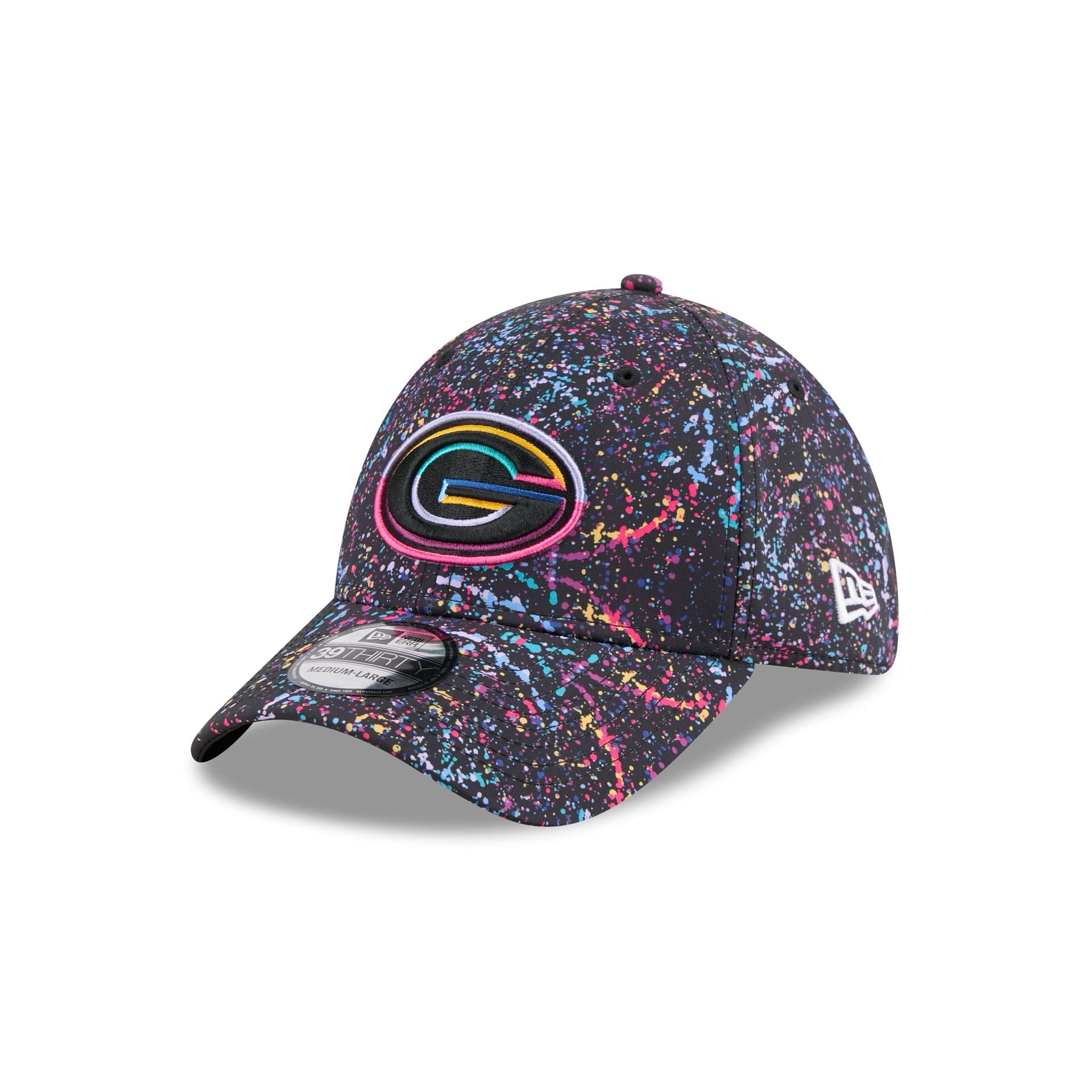 Green Bay Packers 2025 Crucial Catch 39THIRTY Stretch Fit Hat