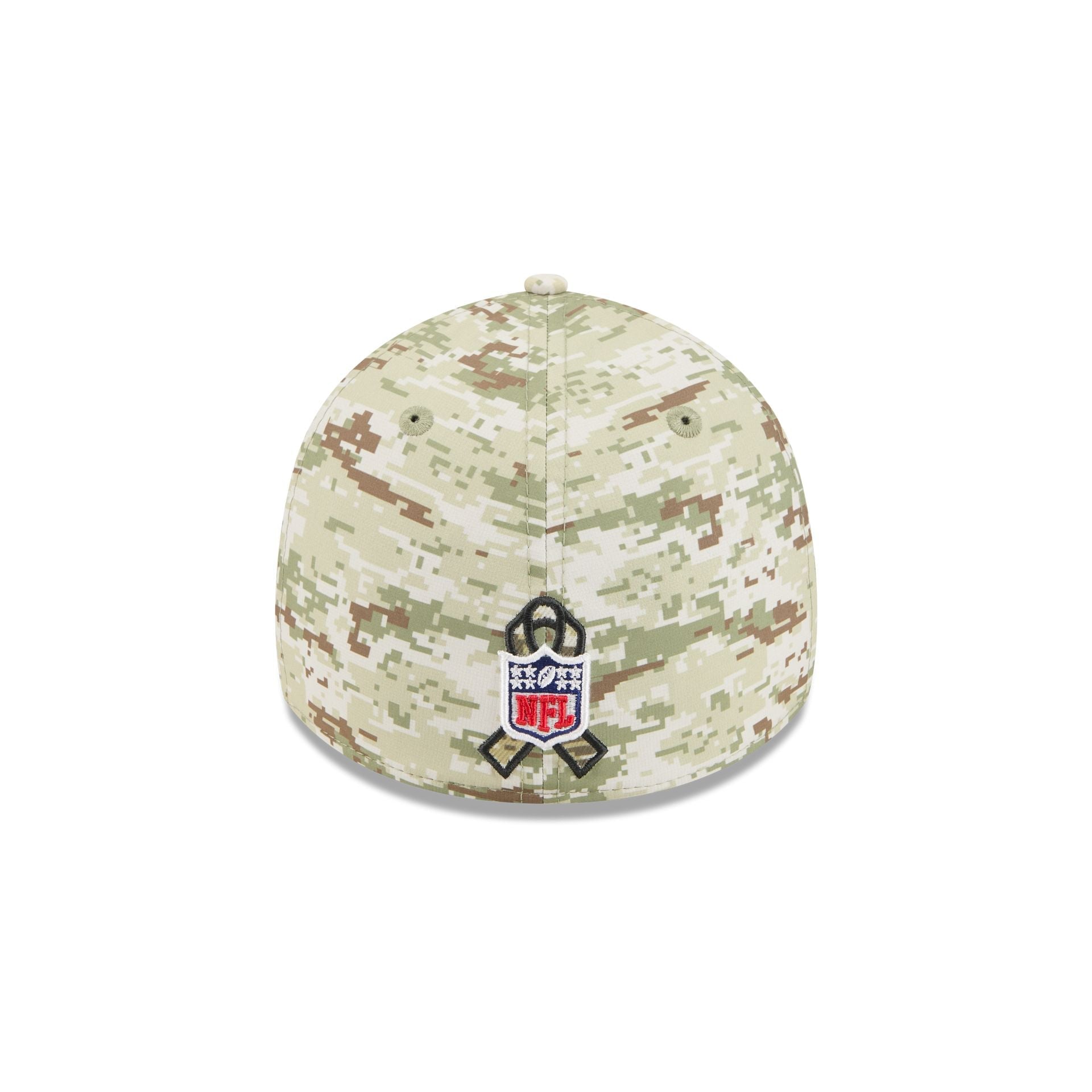 Green Bay Packers 2025 Salute to Service Digi Camo 39THIRTY Stretch Fit Hat