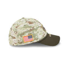 Green Bay Packers 2025 Salute to Service Digi Camo 39THIRTY Stretch Fit Hat