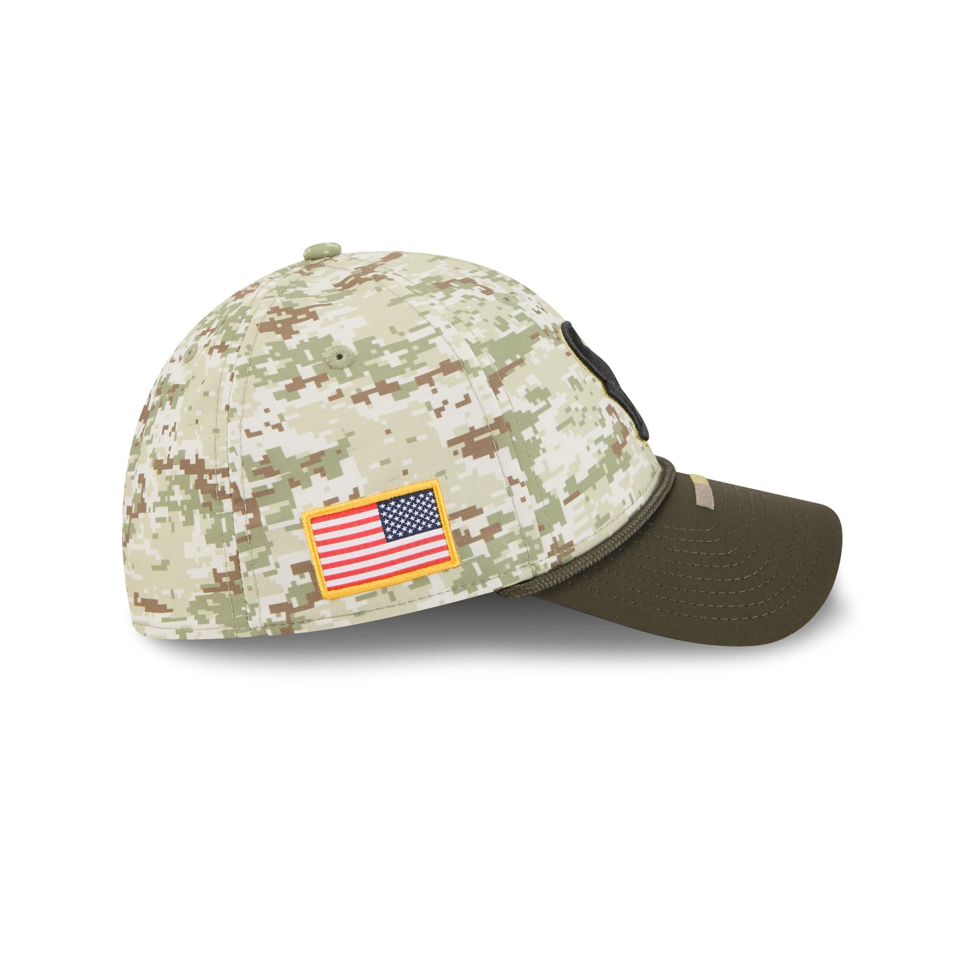 Houston Texans 2025 Salute to Service Digi Camo 39THIRTY Stretch Fit Hat