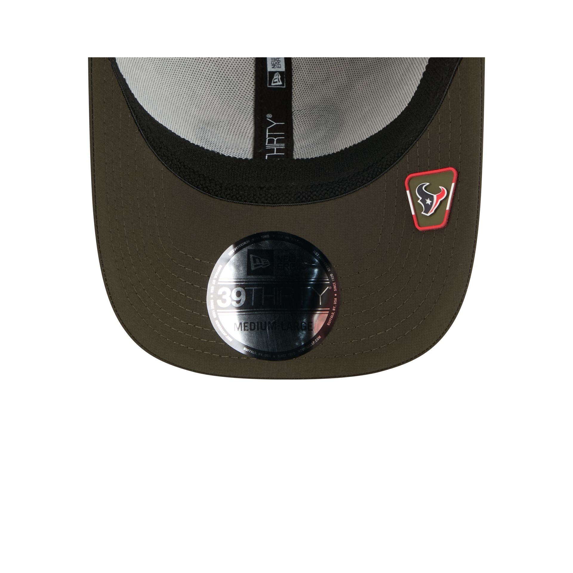 Houston Texans 2025 Salute to Service Digi Camo 39THIRTY Stretch Fit Hat