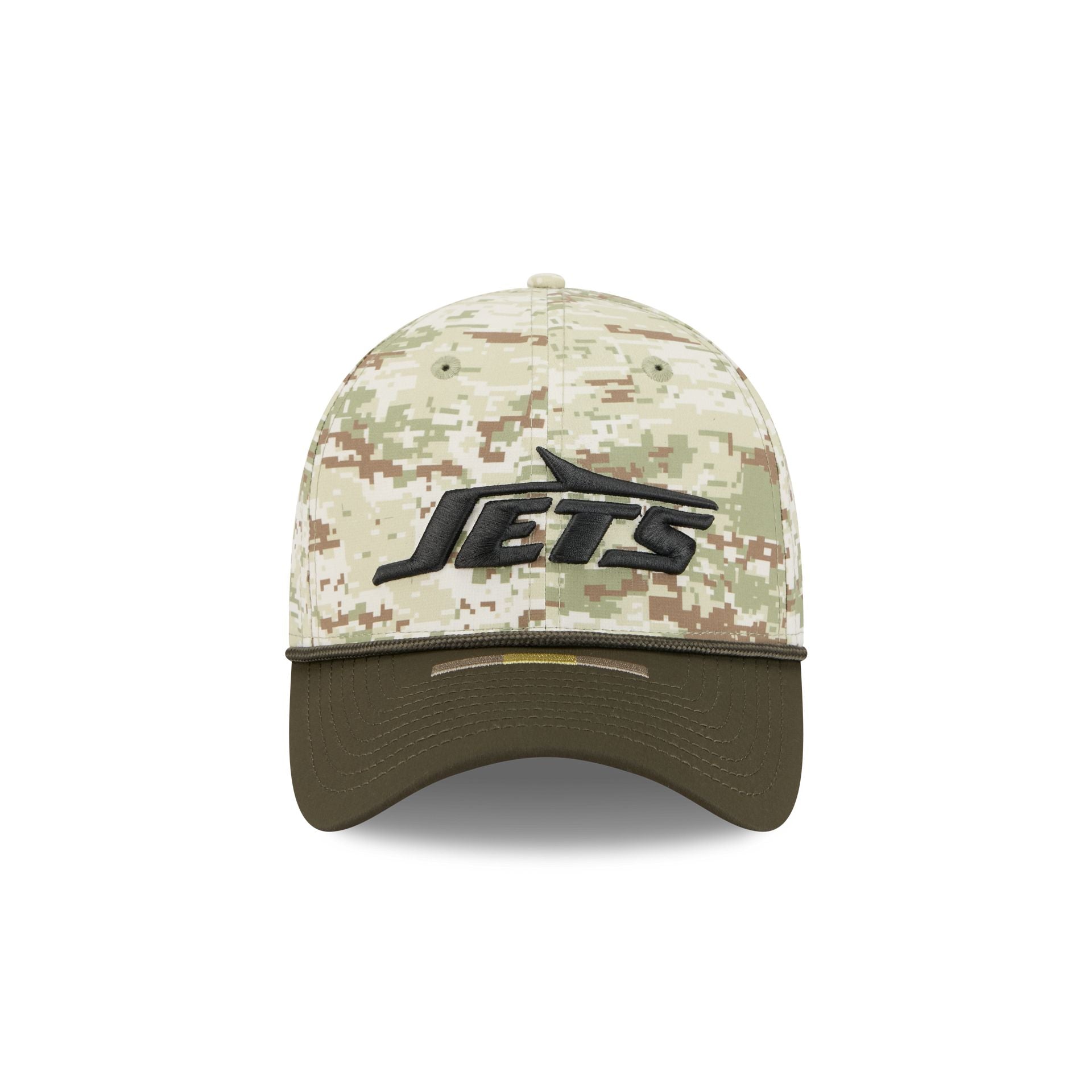 New York Jets 2025 Salute to Service Digi Camo 39THIRTY Stretch Fit Hat