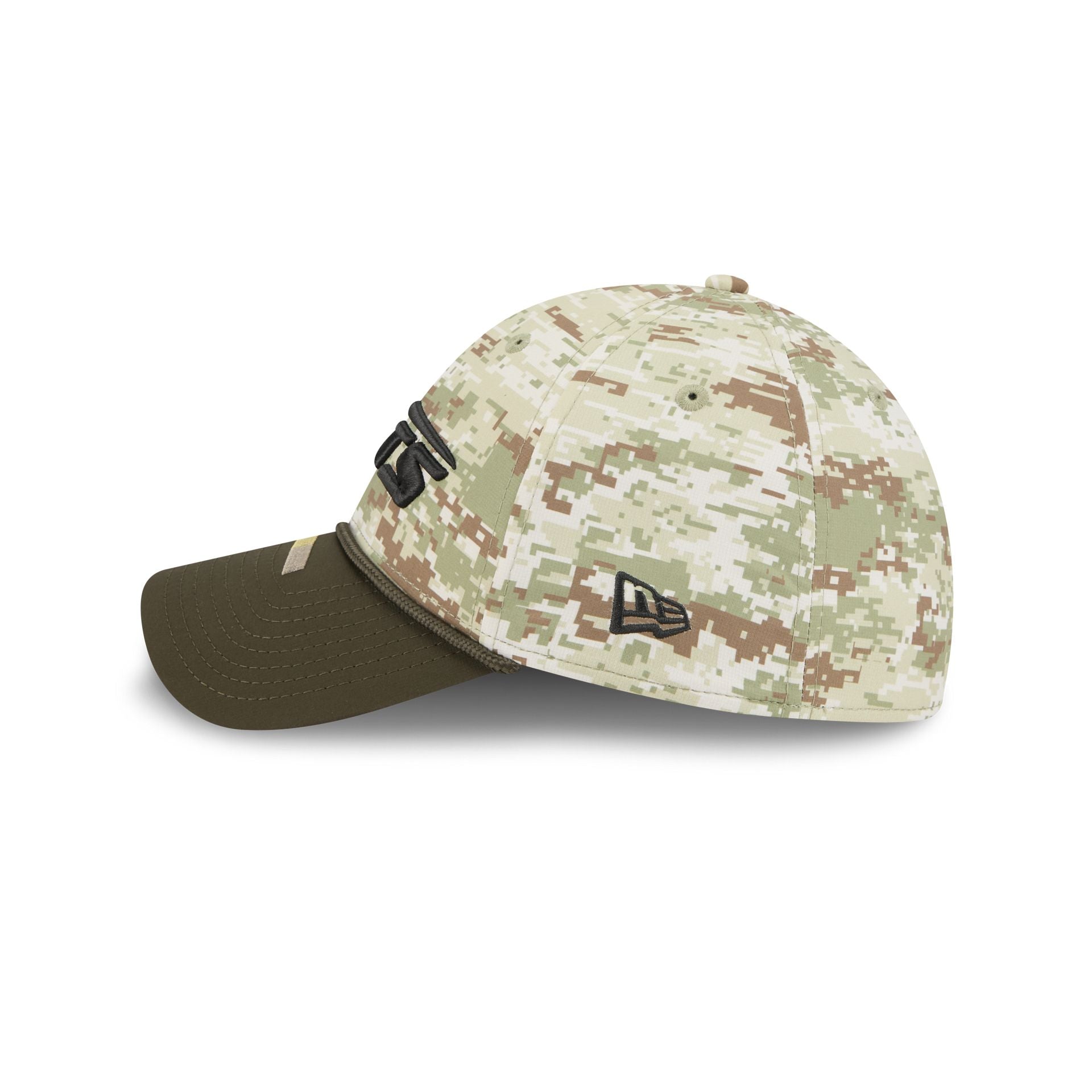 New York Jets 2025 Salute to Service Digi Camo 39THIRTY Stretch Fit Hat