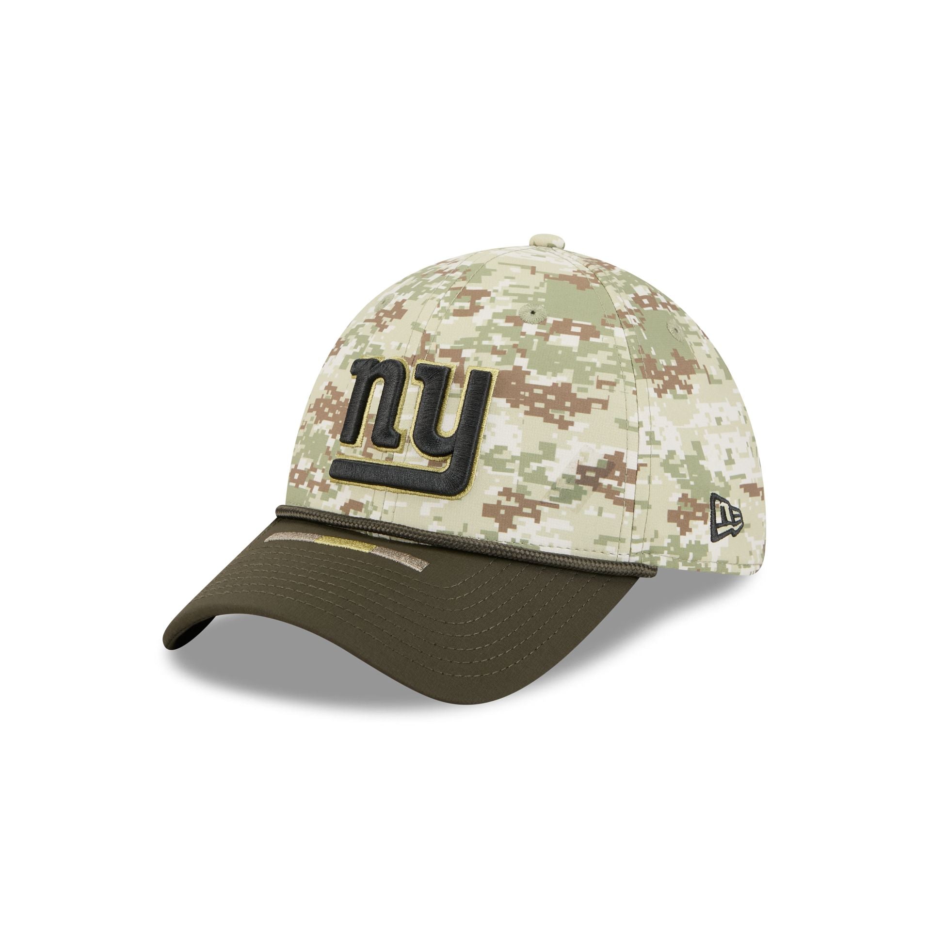 New York Giants 2025 Salute to Service Digi Camo 39THIRTY Stretch Fit Hat