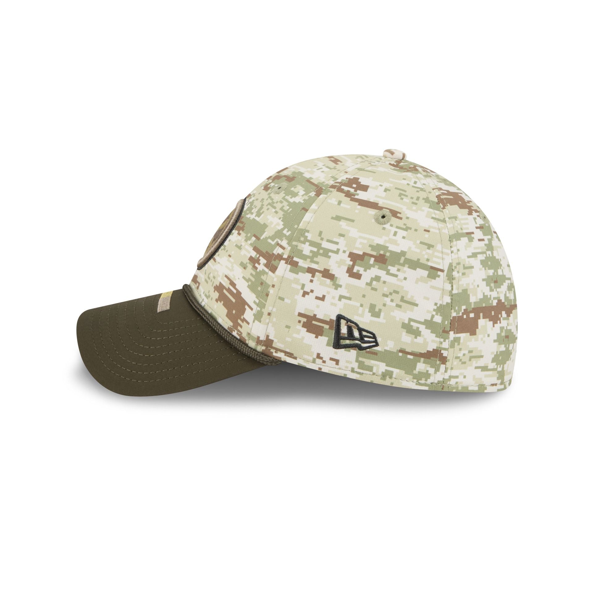 Pittsburgh Steelers 2025 Salute to Service Digi Camo 39THIRTY Stretch Fit Hat