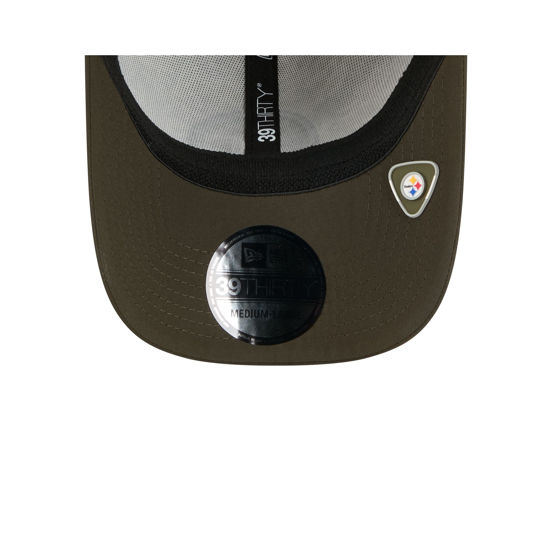 Pittsburgh Steelers 2025 Salute to Service Digi Camo 39THIRTY Stretch Fit Hat