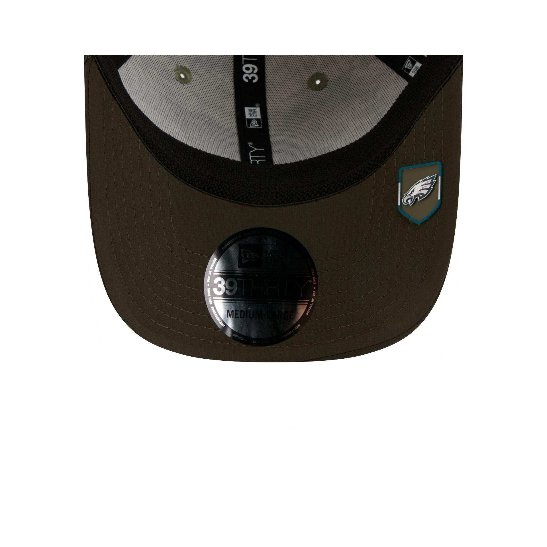 Philadelphia Eagles 2025 Salute to Service Digi Camo 39THIRTY Stretch Fit Hat